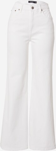 Flared Jeans di Lauren Ralph Lauren in bianco: frontale