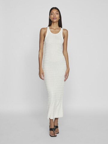 VILA Knit dress in White