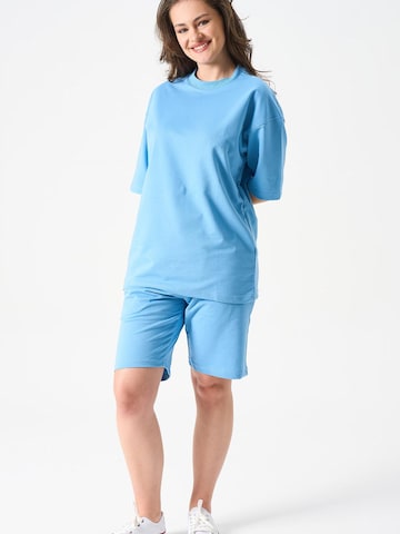 LOUIS LECLER Regular Hose 'Elsa' in Blau