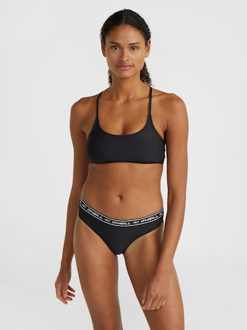 O'NEILL Bustier Športne bikini | črna barva: sprednja stran