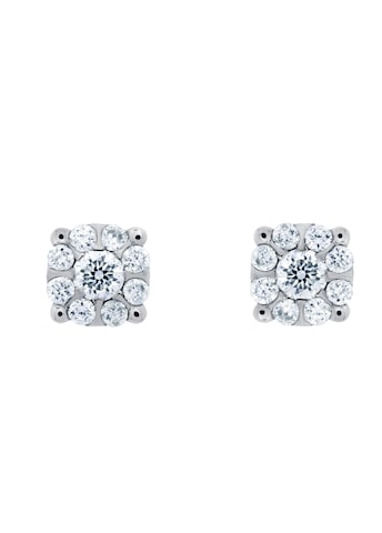 Boucles d'oreilles 'Diamond' 57emozioni en argent : devant