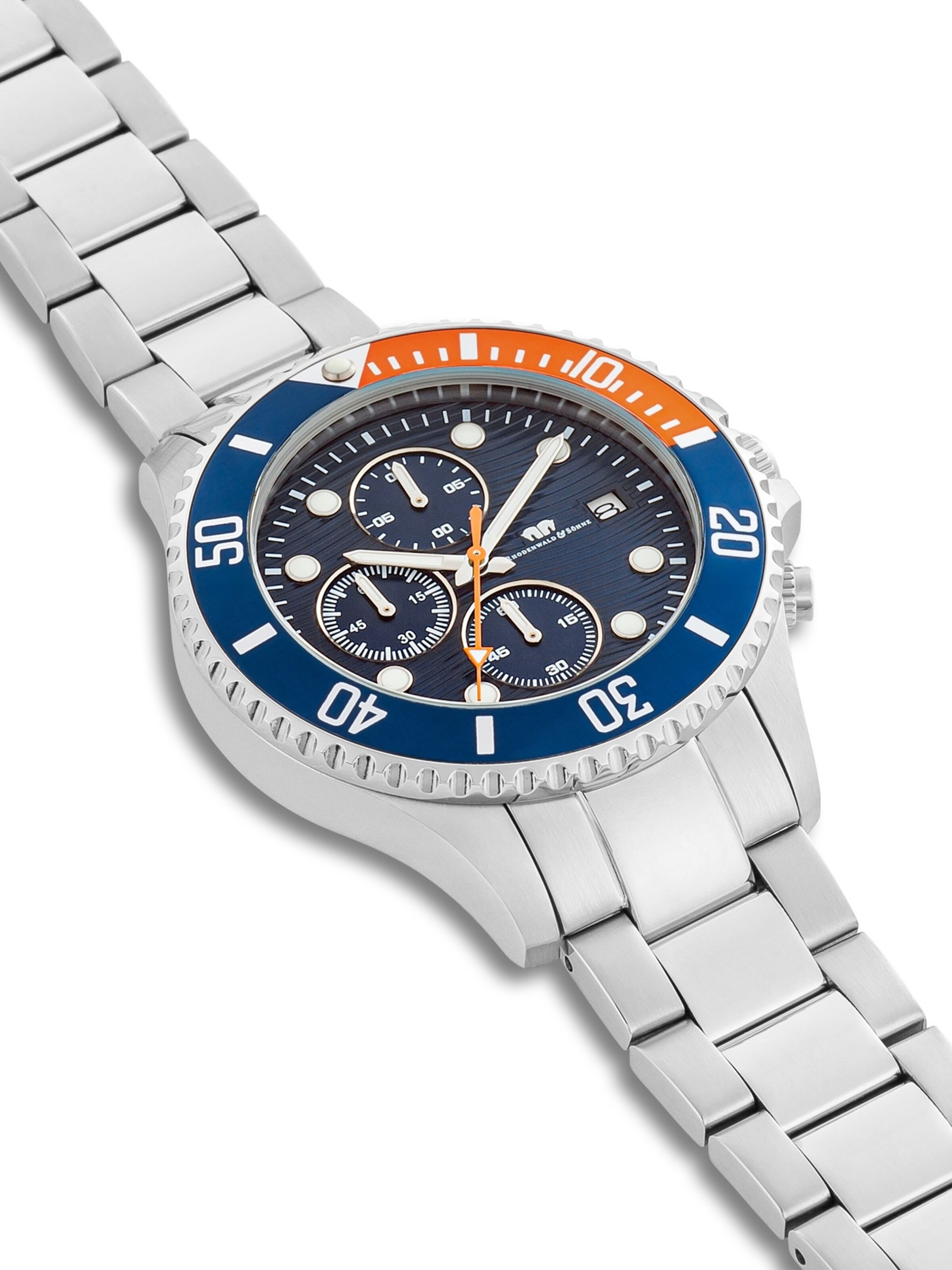 Rhodenwald & Söhne Analoog horloge in Zilver