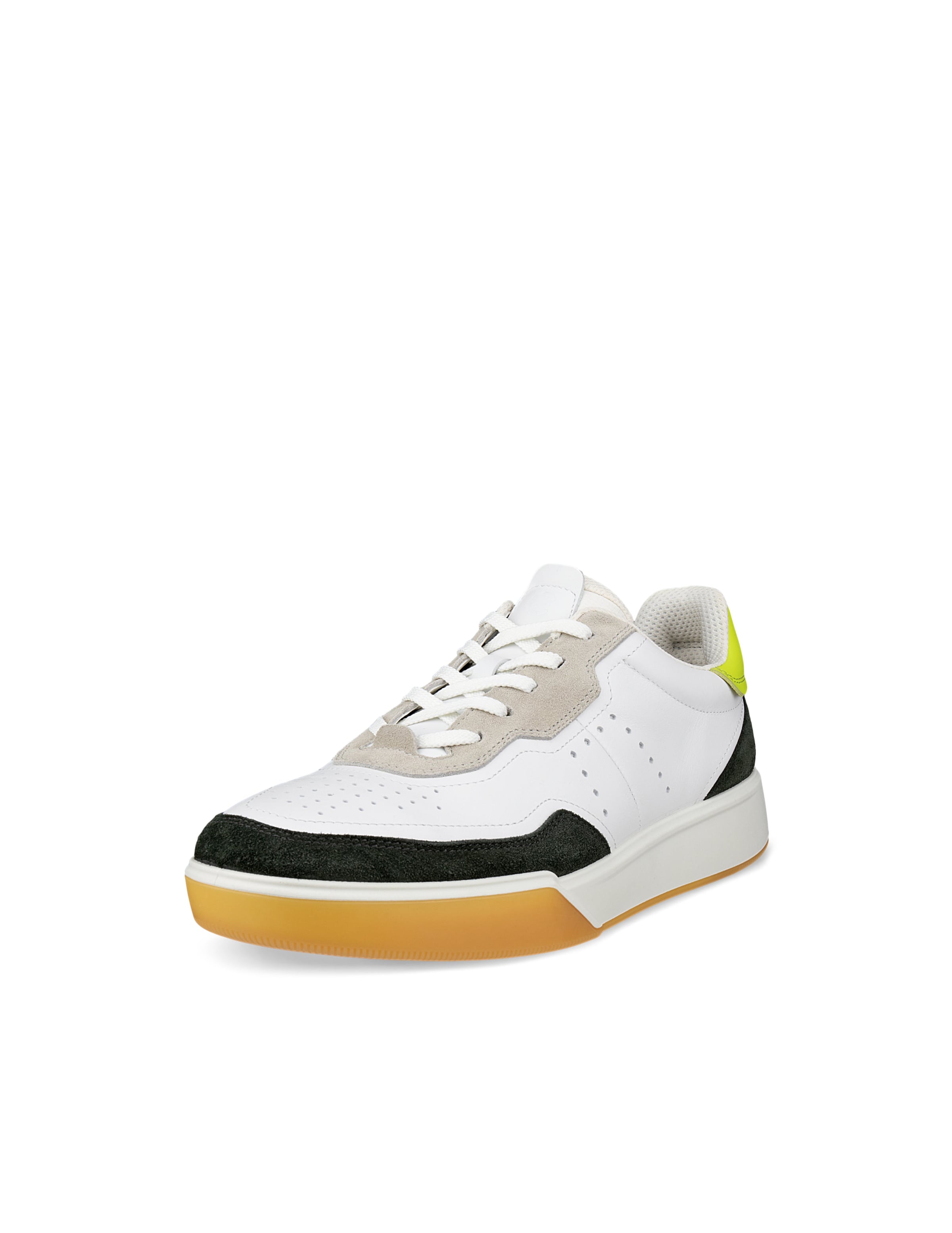 Baskets basses 'STREET COURT' ECCO en blanc : devant