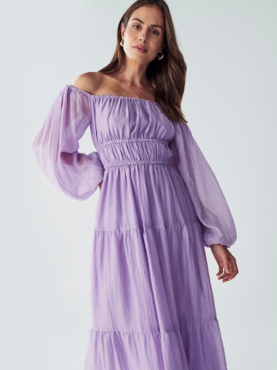 Willa Avondjurk 'Laney' in de kleur Lavendel, Productweergave