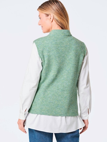 Goldner Knitted vest in Green