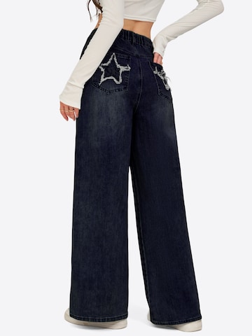 Imily Bela Wide leg Jeans in Blauw