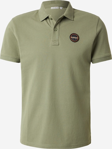 NAPAPIJRI Shirt 'EPY' in Groen: voorkant