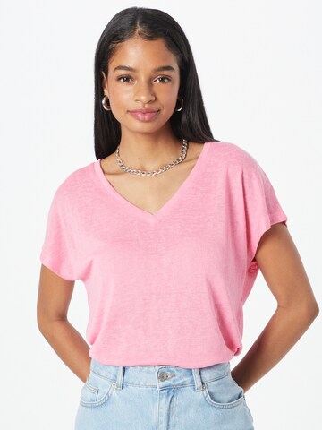 Herrlicher T-Shirt 'Millie' in Pink: predná strana