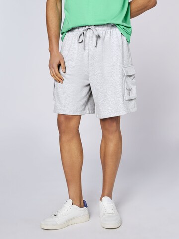 CHIEMSEE Regular Pants in Grey: front