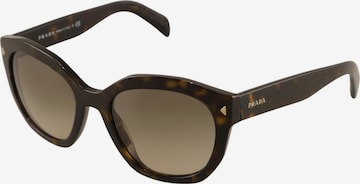 PRADA Sonnenbrille One Size in Braun: Vorderseite