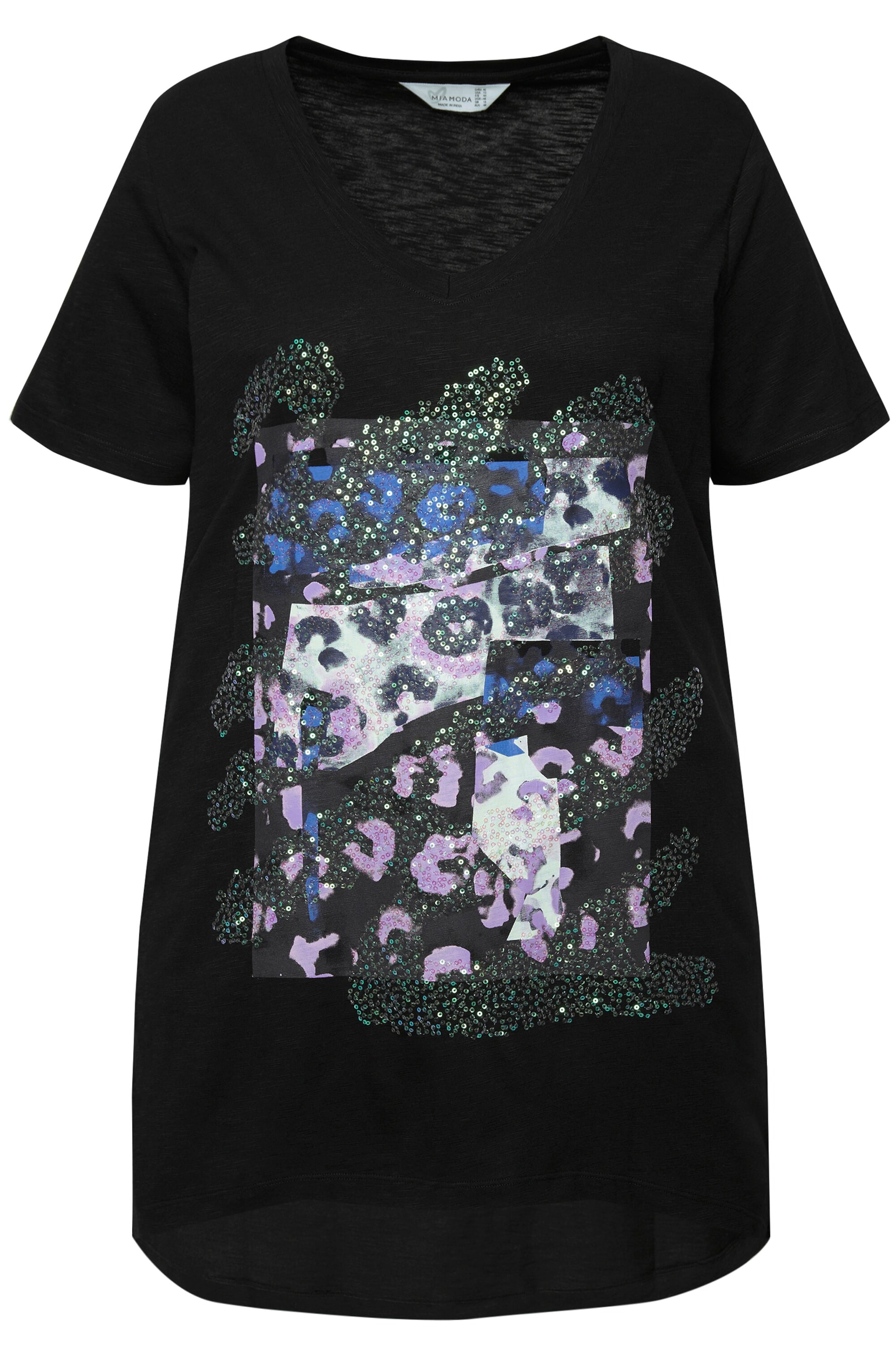 MIAMODA Shirt in Black: front