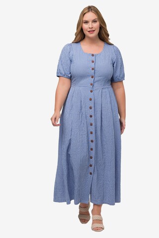 Robe Ulla Popken en bleu : devant