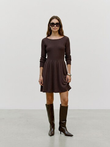 VERO MODA Knit dress in Brown