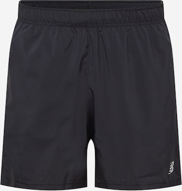 new balance - Regular Calças de desporto em preto: frente