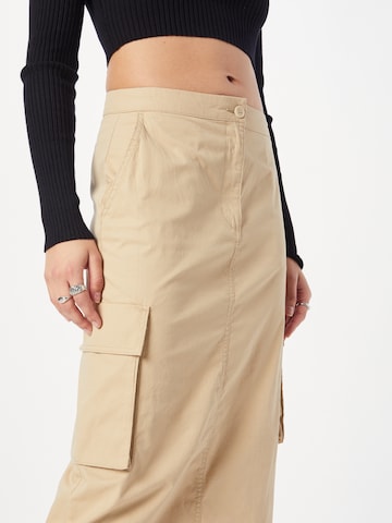 Monki Rok in Beige