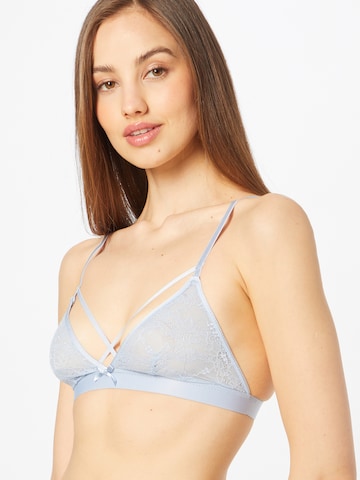 Hunkemöller Triangle Bra 'Corby' in Blue: front