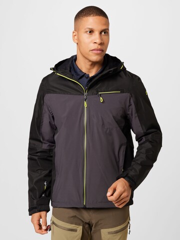 KILLTEC Outdoor jacket in Grey: front