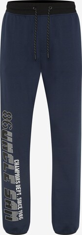 UNCLE SAM Regular Pants in Blue: front