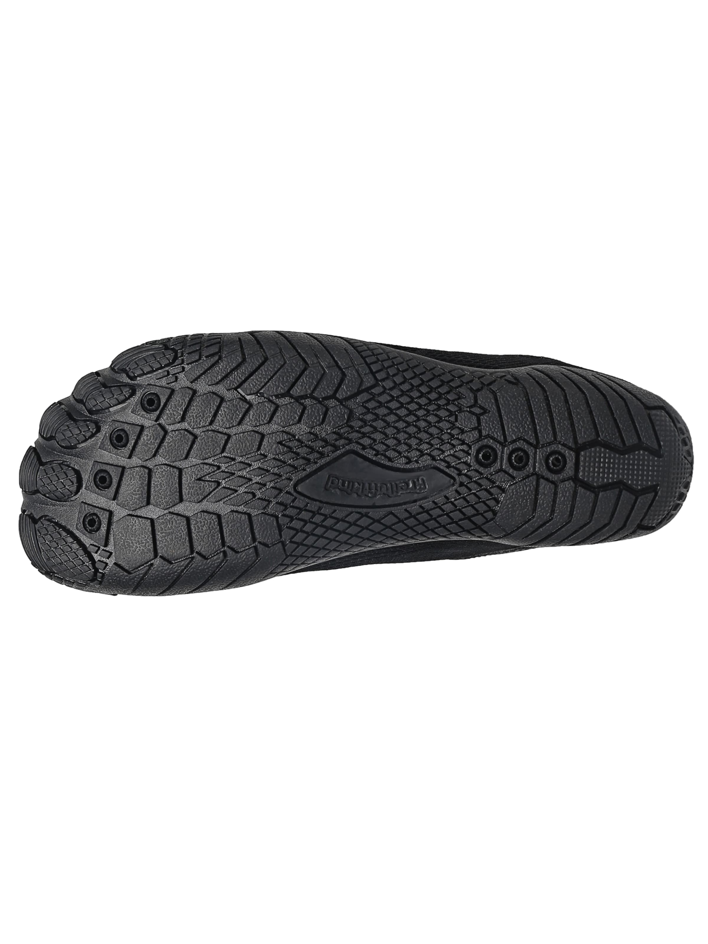 Freiluftkind Athletic Lace-Up Shoes 'Freiluftkind® – Kokoda rutschfeste Barfußschuhe für dein Abenteuer' in Black