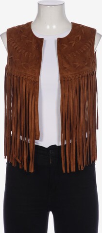 VERO MODA Vest in S in Brown: front