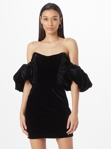 Nasty Gal Cocktail dress in Black: front