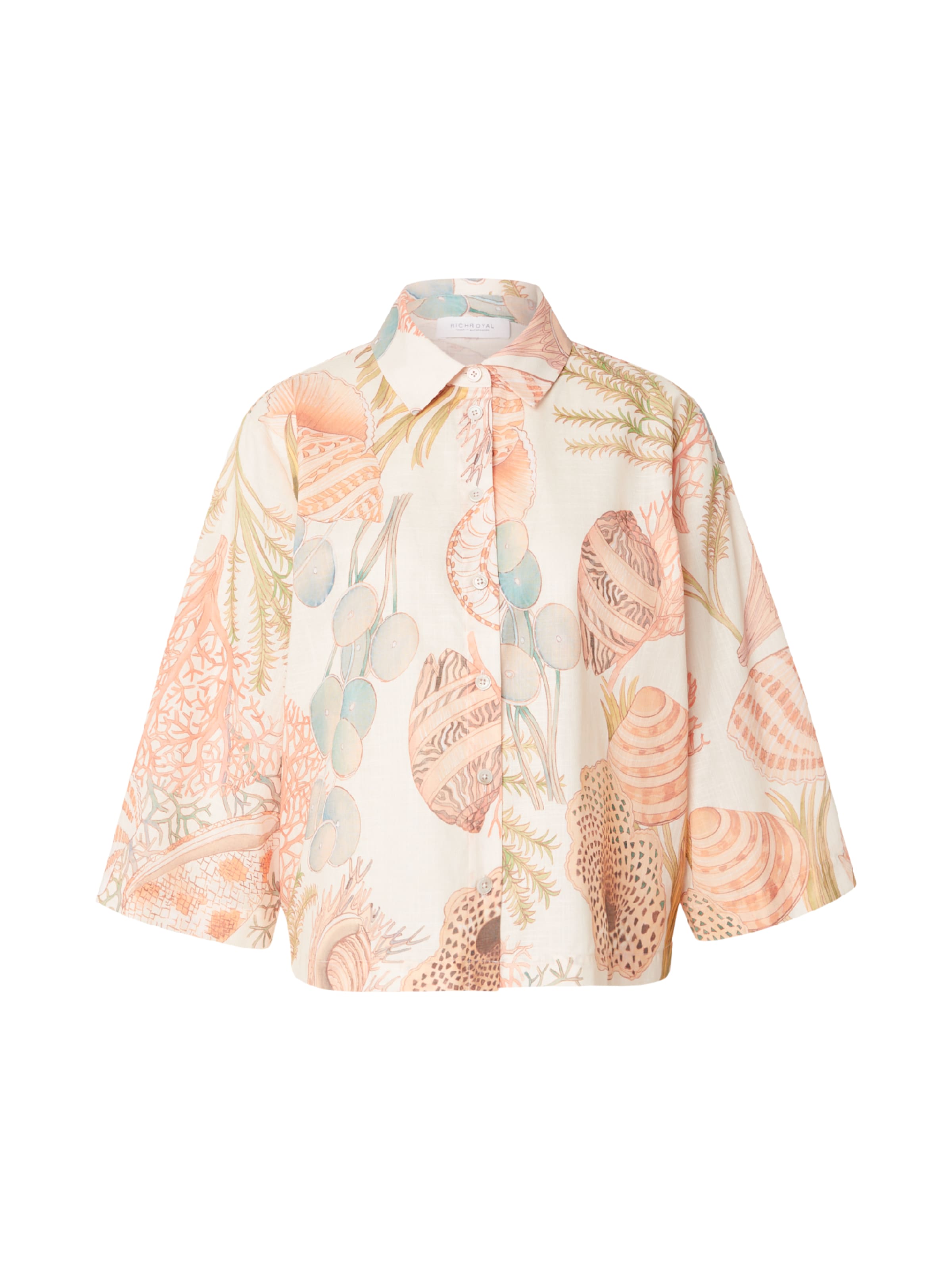 Rich & Royal - Blusa en naranja: frente