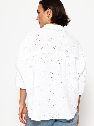 SASSYCLASSY Bluse‌‌‌‌‌‌‌‌‌‌ in Weiß
