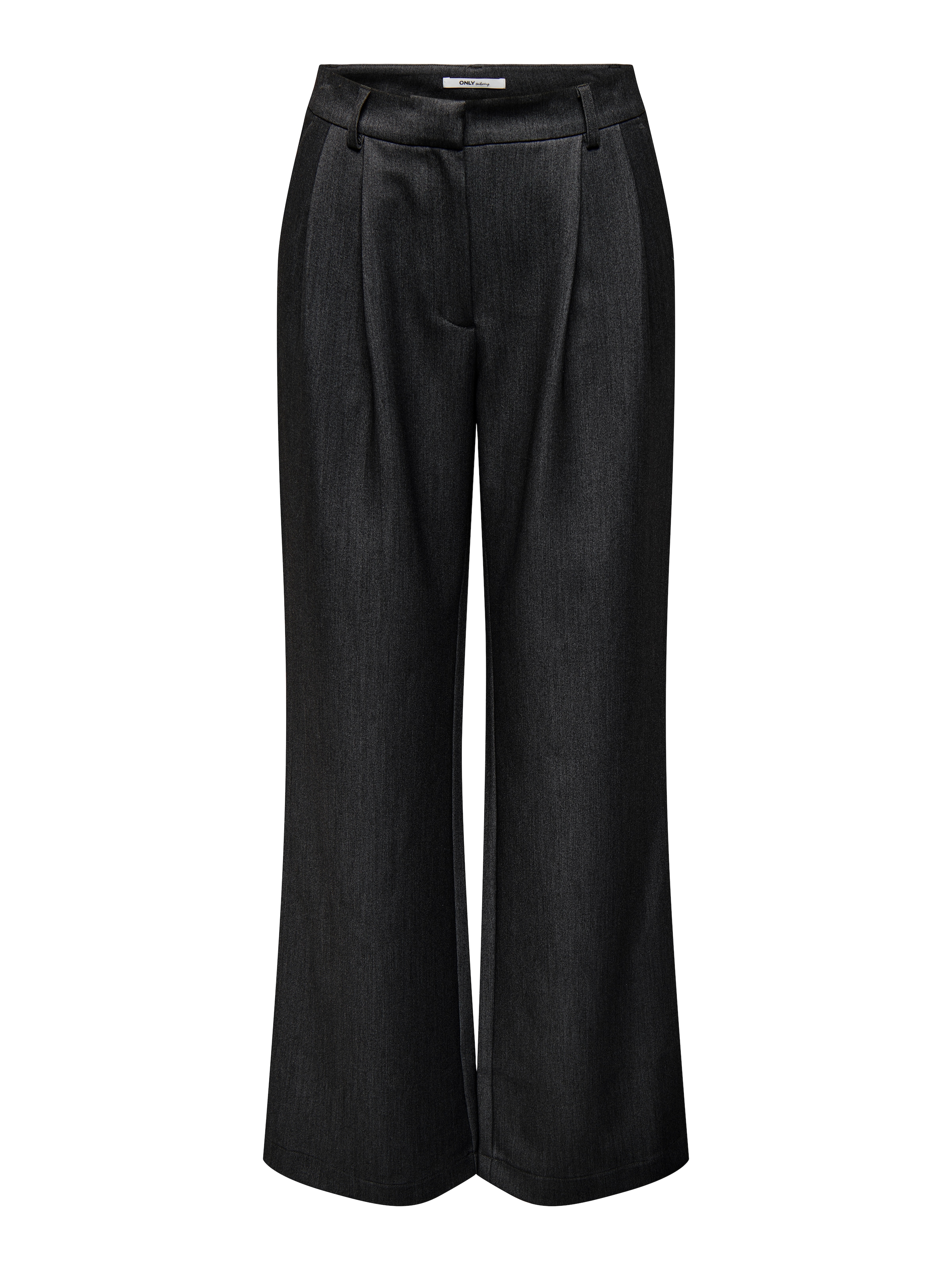 Loosefit Pantalon à pince 'ONLHattie' ONLY en noir : devant