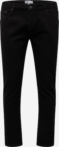 Coupe slim Jean BURTON MENSWEAR LONDON en noir : devant