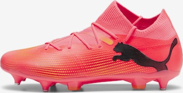 PUMA Voetbalschoen 'FUTURE 7 MATCH' in Roze: voorkant