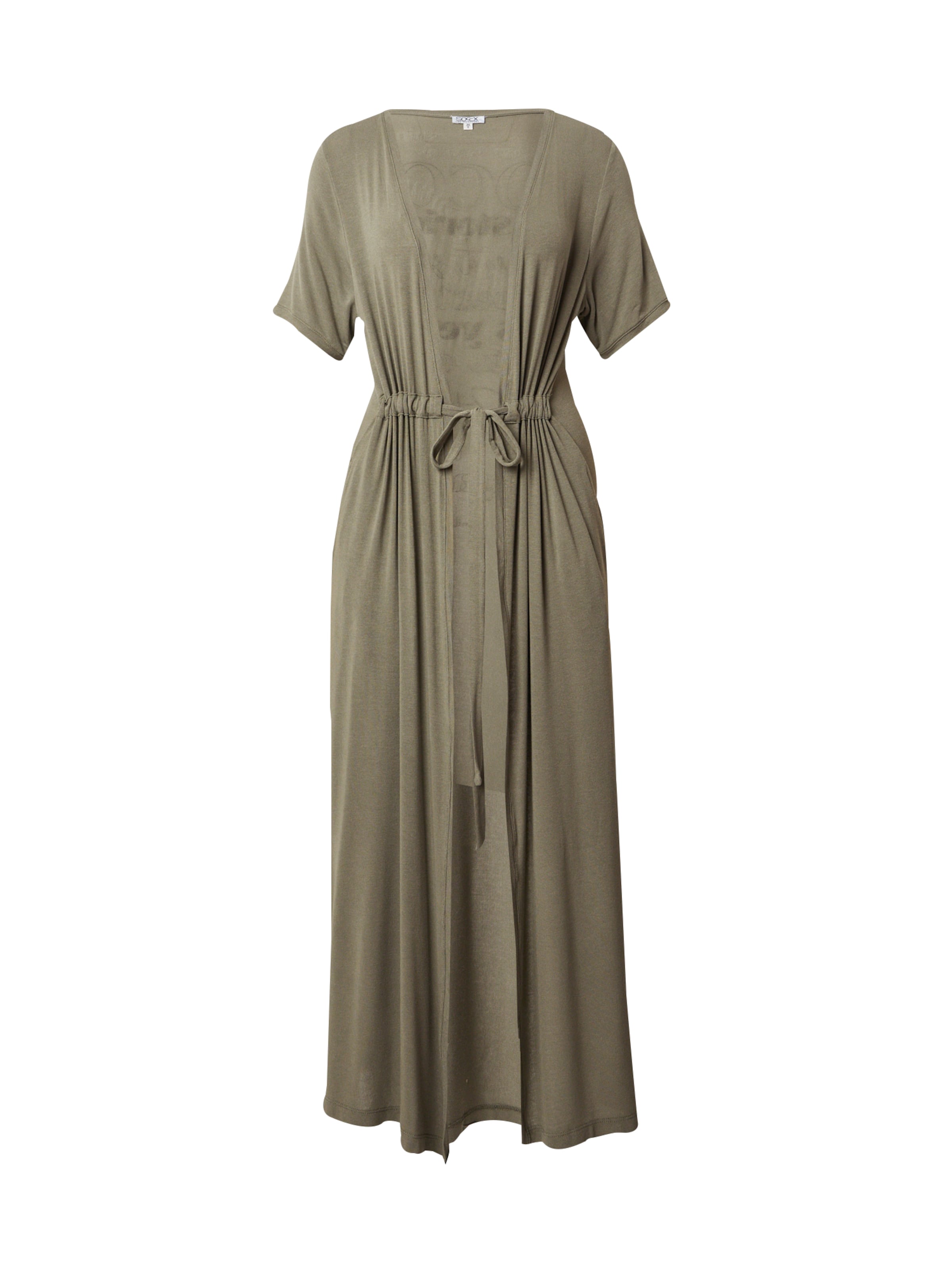 Soccx - Cárdigan en verde: frente