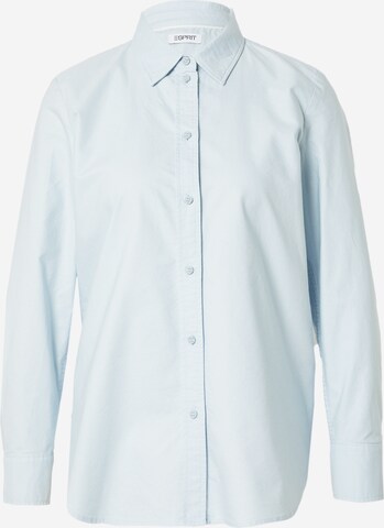 ESPRIT Blouse in Blauw: voorkant