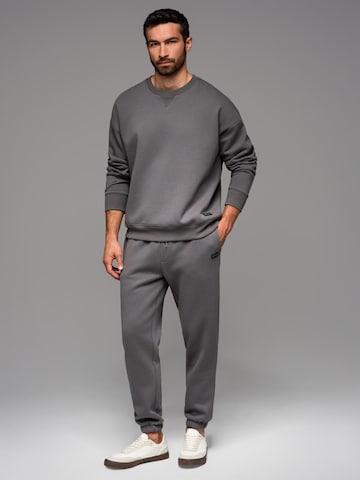 Sweat-shirt Ombre en gris