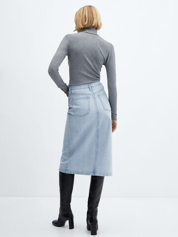 MANGO Skirt 'SOLEIL' in Blue