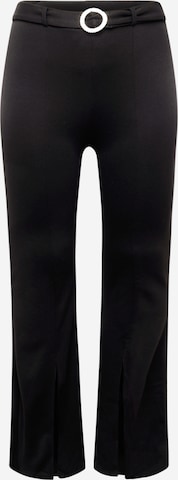 Trendyol Curve Flared Broek in Zwart: voorkant