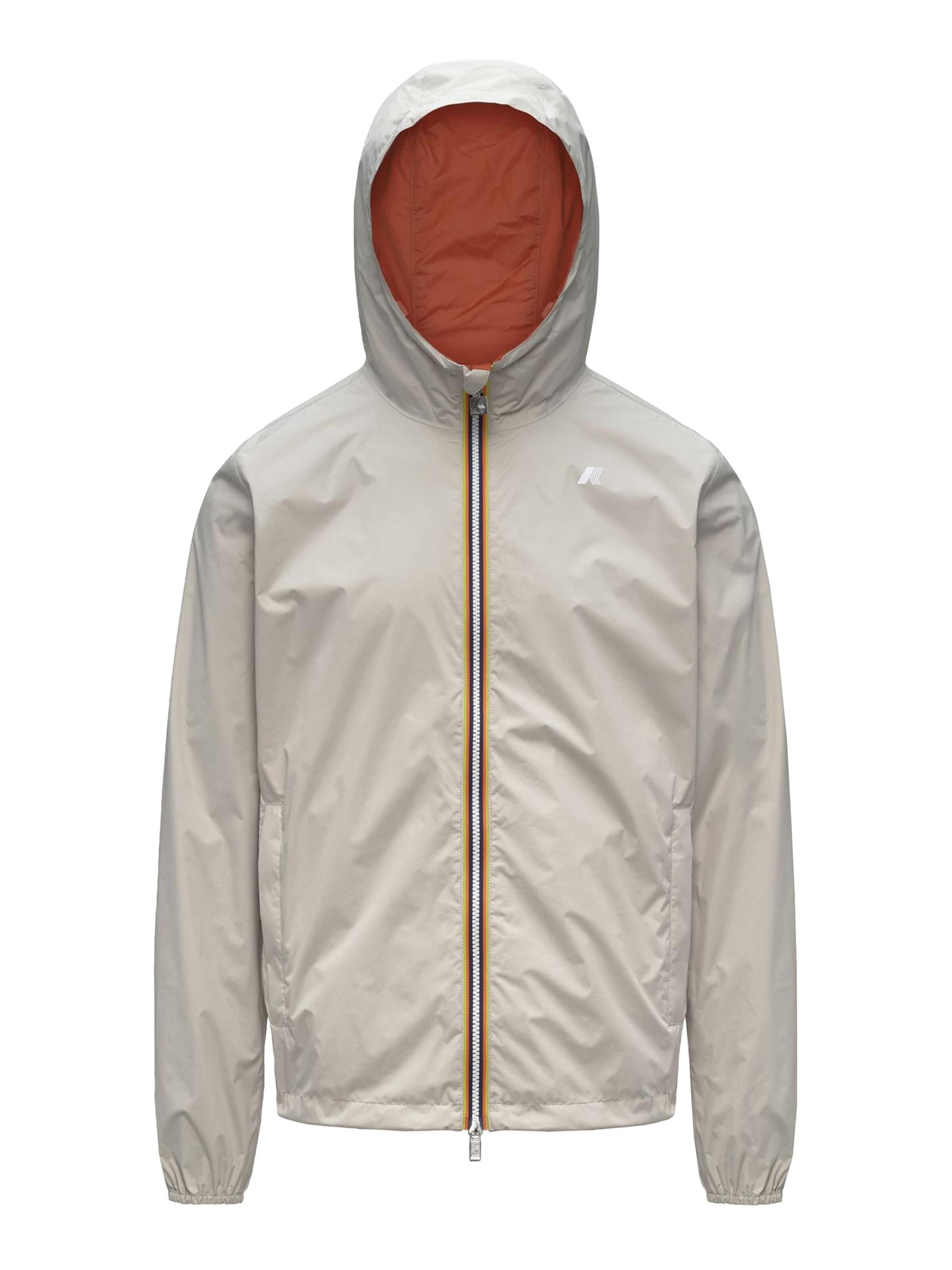 K-Way Übergangsjacke 'K-WAY JAKE PLUS.2 DOUBLE GIUBBINO' in Beige: Vorderseite