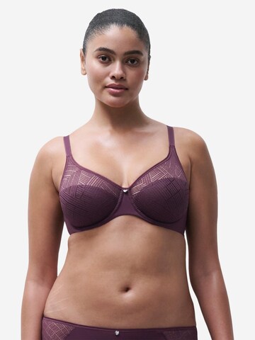 Chantelle Bra 'Emma' in Purple