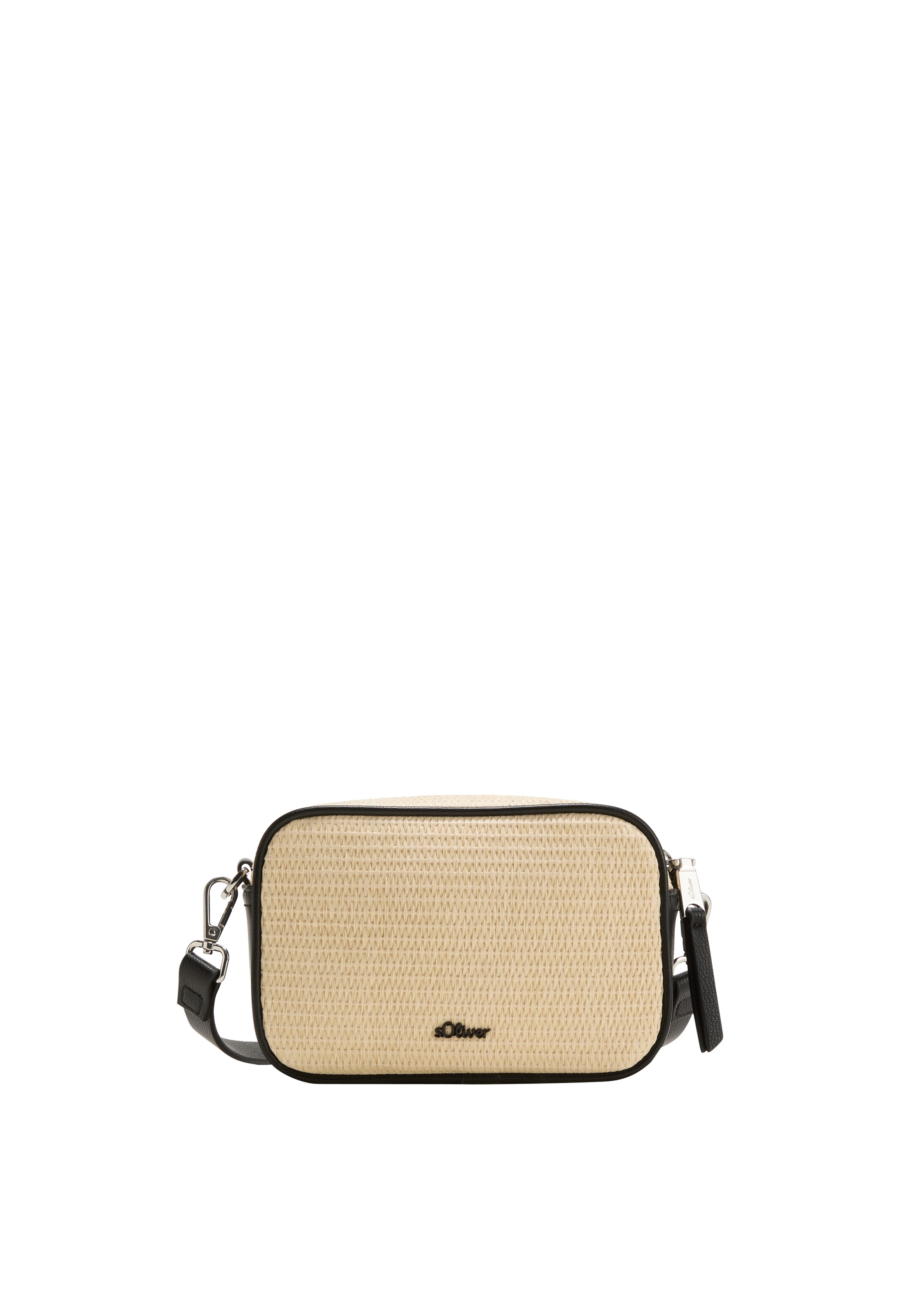 s.Oliver Schoudertas in 1 in de kleur Beige / Zwart, Productweergave