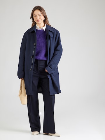 MORE & MORE - regular Pantalón de pinzas en azul