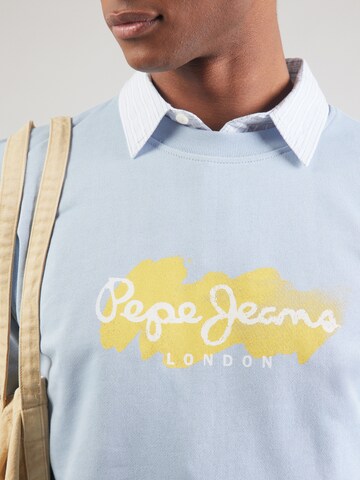 Pepe Jeans Bluzka sportowa 'Milton' w kolorze niebieski