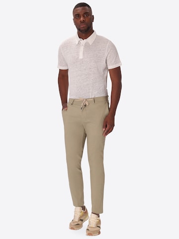 Regular Pantalon chino 'York T. Ginseng' Distretto12 en vert
