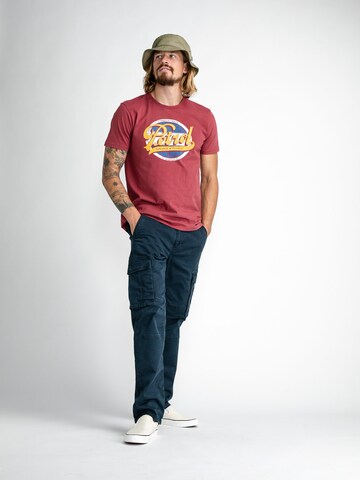 Petrol Industries Regular Cargobroek in Blauw