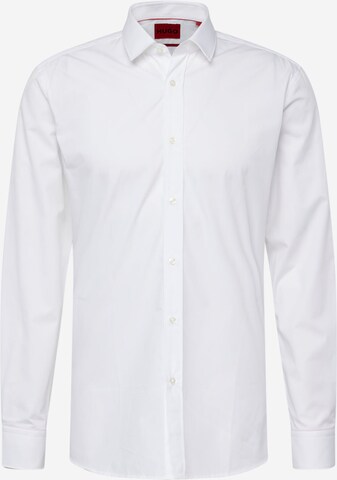 balta HUGO Priglundantis modelis Marškiniai 'Elisha': priekis
