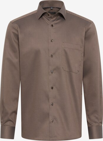 ETERNA Comfort fit Business Shirt in Brown: front