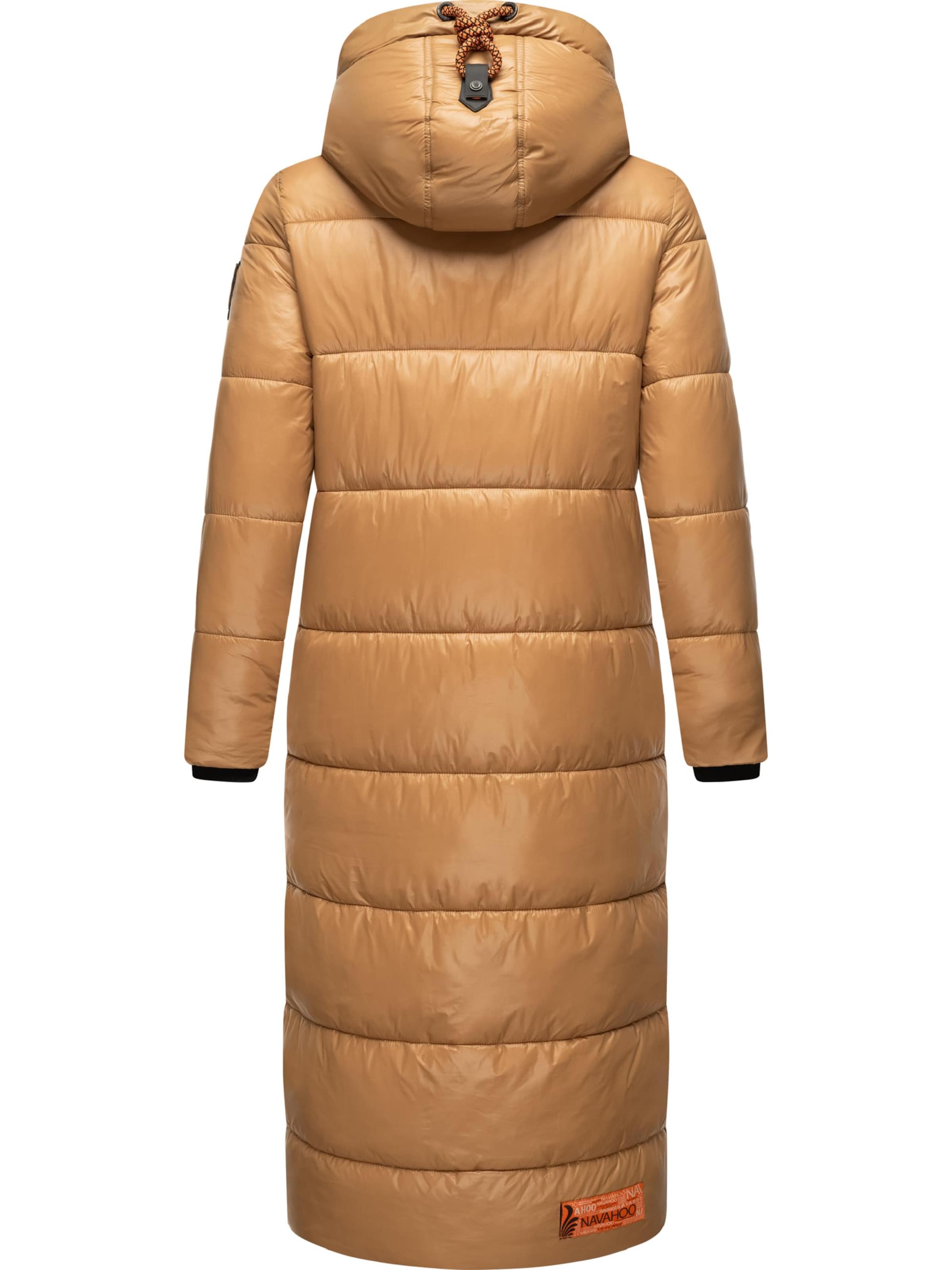 NAVAHOO Winter coat 'Schmuseengel' in Beige