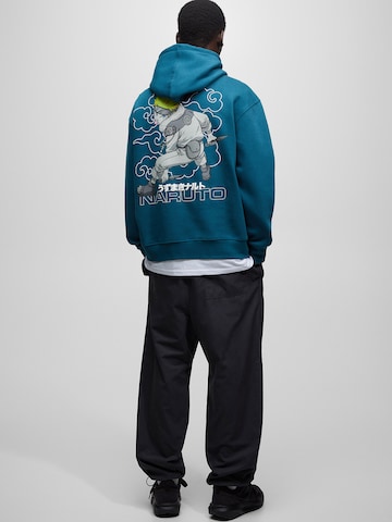 Pull&Bear Sweatshirt in Blau