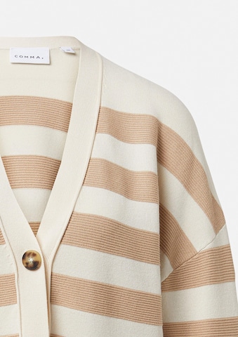 COMMA Gebreid vest in Beige