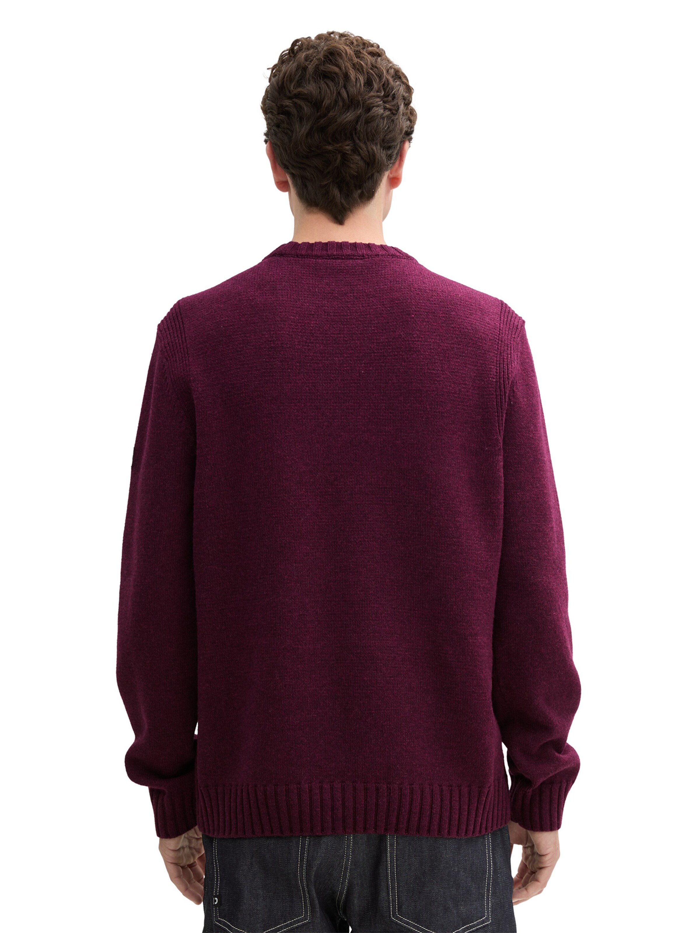 TOM TAILOR Pullover in Rot