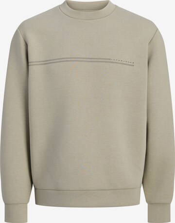 JACK & JONES Sweatshirt in Beige: Vorderseite