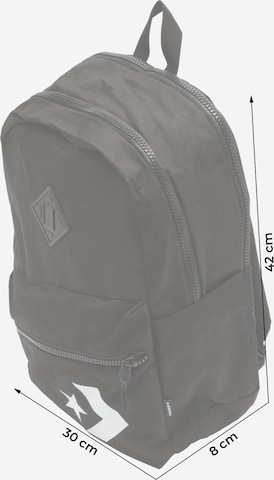 CONVERSE Backpack 'CAN STAR CHEVRON' in Black